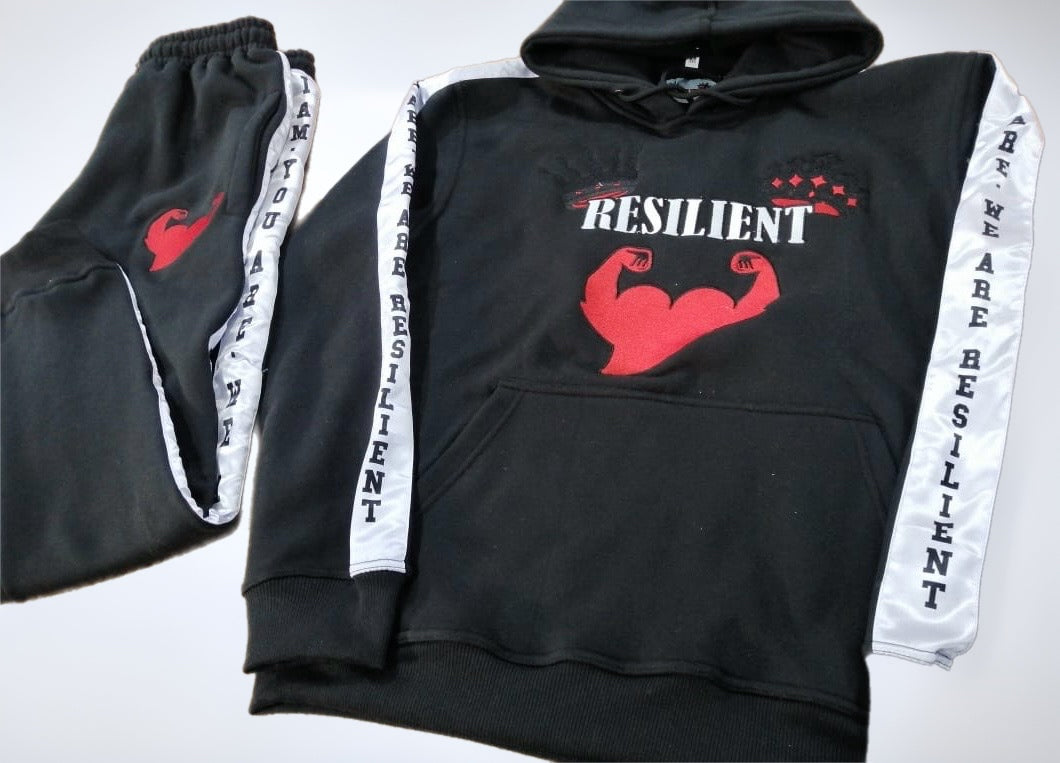 Black and Red Sweatsuit(Unisex)