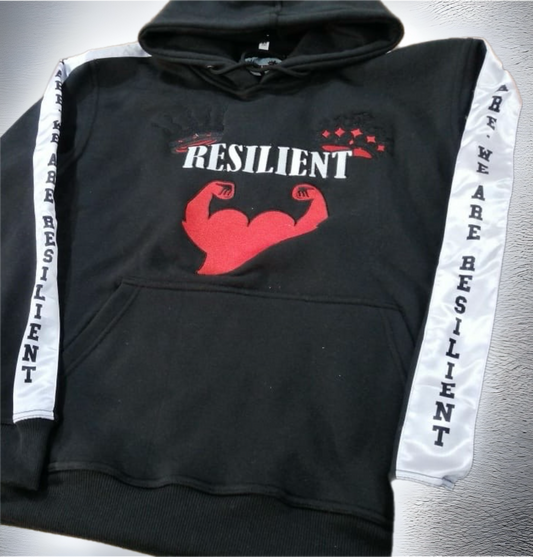 Black and Red Hoodie(Unisex)